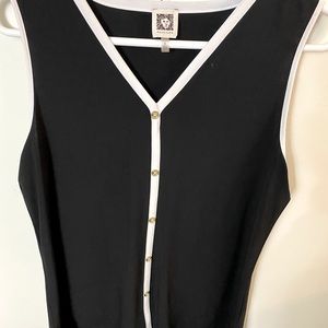 Anne Klein sleeveless blouse